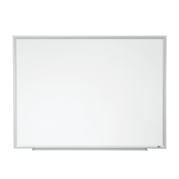 3M™ Porcelain DryErase Whiteboard, 36" x 48", Aluminum Frame