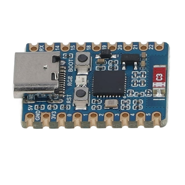Mini Placa De Desarrollo, Procesador De Un Núcleo De 32 Bits, Placa De Desarrollo WiFi De 2 Modos, Bajo Consumo De Energía Con Puerto USB Tipo C Para Uso Industrial