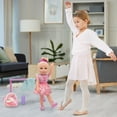 thumbnail image 4 of Style Dreamers: Ballet Set - Pink 14" Doll - Blonde Hair Hard Body Doll, 5pc Ballet Gear Accessories, Tutu Oufit w/  Headband & Slippers, Kids Ages 3+, 4 of 8