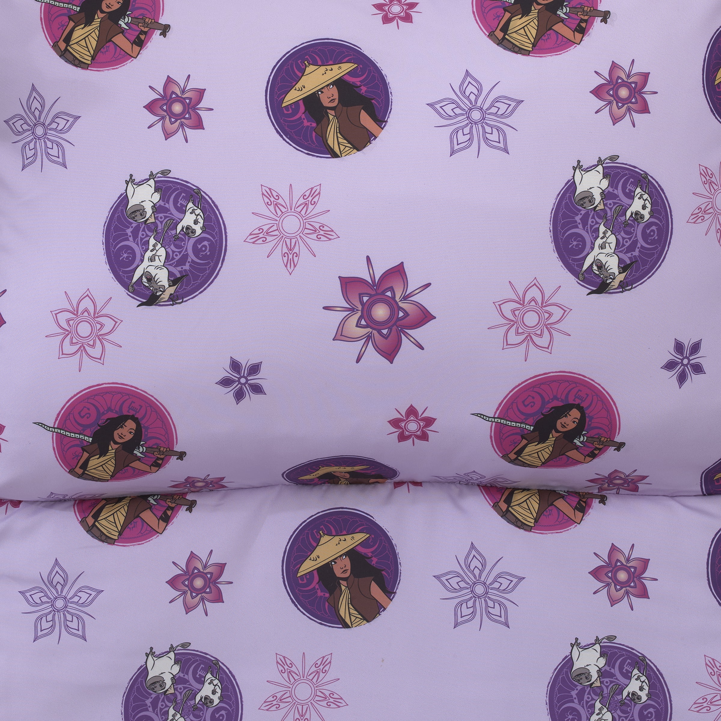 Disney Toddler Raya Mystic Pop Polyester Nap Mat, Purple