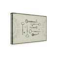 thumbnail image 2 of Trademark Fine Art 'Keepsake Keys I' Canvas Art by Jennifer Goldberger, 2 of 4