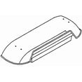 thumbnail image 1 of Dometic Refrigerator Vent 3311246.023 Use With Dometic Refrigerator; Exhaust Roof Vent; Rectangular; Black; Plastic, 1 of 1