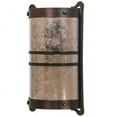 thumbnail image 4 of Meyda 148122 12 in. Durbano Wall Sconce, Mahagony Bronze, 4 of 5