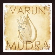 Metaverse Unknown 'Varun Mudra (Water)' Framed Art