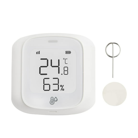 For Tuya Wifi Smart Temperature And Humidity Sensor Indoor Screen Thermometer A