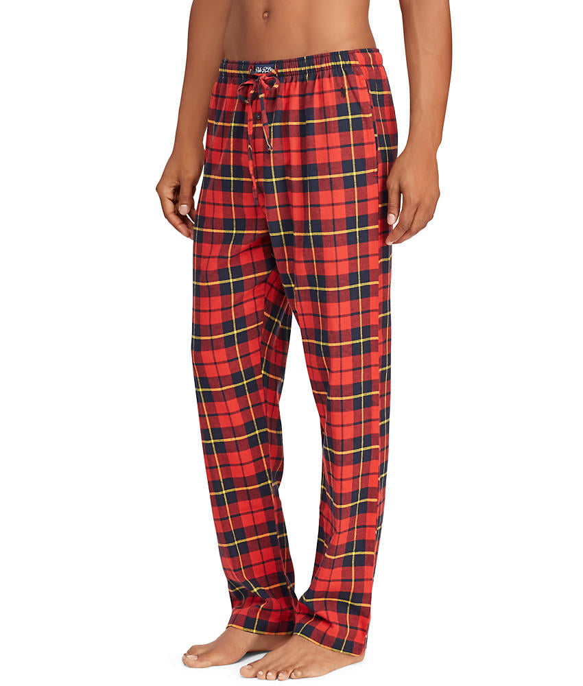 ralph lauren men's flannel pajamas