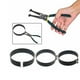 thumbnail image 5 of Juego de compresores de anillos de pistón automáticos, alicates y 14 herramientas de banda de 62-145mm, resistentes con estuche de almacenamiento,, 5 of 9