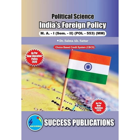 India's Foreign Policy, First Year, M.A, Sem-II-English, (Paperback)