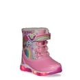 Paw Patrol Toddler Girl Light Up Winter Snow Boots, Sizes 712