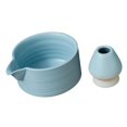 thumbnail image 4 of HLONK 2 Pieces Matcha Bowl Matcha Ceremony Set  Matcha Ceremony Accessory  Japanese Ceramic Matcha Bowl for Japanese Matcha Preparation Beginner Plain white, 4 of 7