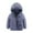 Grey, variant on Ruyang Boys Girls Quilted Puffer Jackets Kids Lightweight Hooded Down Coat Fall Winter Plain Zip Up Padded Warm Outwear