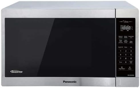 Restored Panasonic NN-SC678C Genius 1.3 cu. ft. Inverter Microwave, Stainless Steel (Refurbished)