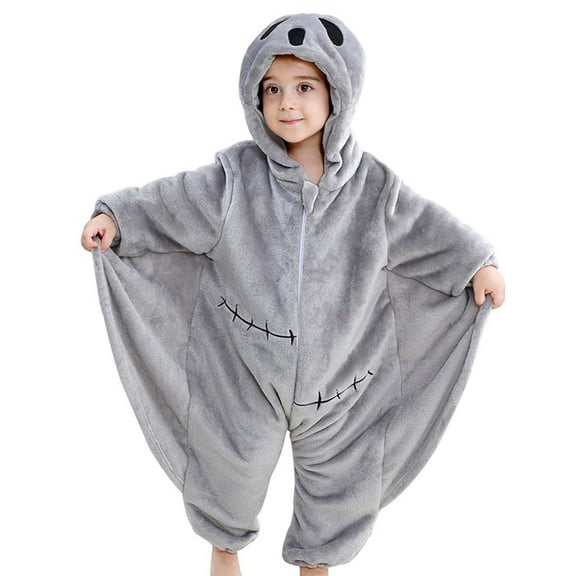 Rhuody Toddler Halloween Coatumes 12-18 Months Baby Girls Bodysuits Winter Warm Hallowmas Christmas Outfit Soft Comfortable Romper Jumpsuit For Daily Wear Trend Playsuit Grey