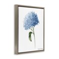 thumbnail image 3 of Stupell Industries Blue Hydrangea In Bloom Brown Framed Floater Canvas Wall Art design by Danielle Murray, 21 x 17, 3 of 9