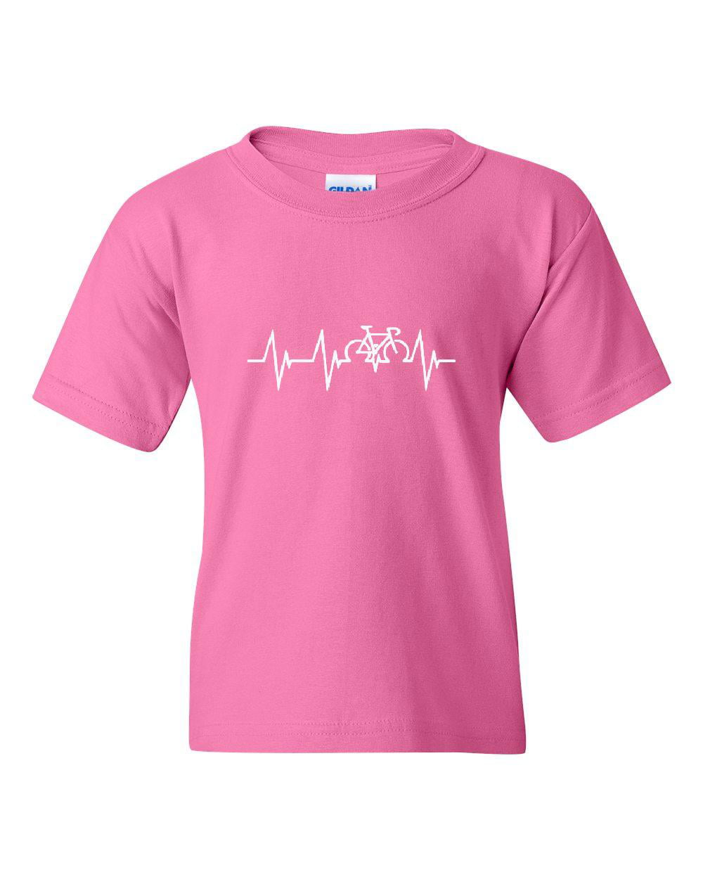 Artix - Big Girls T-Shirts and Tank Tops - Bicycle Heartbeat - Walmart.com