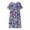 a-Green14831, variant on VNKIDY Womens Floral Print Homewear Dress Short Sleeve Crewneck Loose Fit Casual Dress With Pockets For Summer Daily Home Relaxation Green One Size