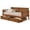 Rustic Honey - With Trundle, variant on Oakdale Wood Twin Daybed Rustic Honey