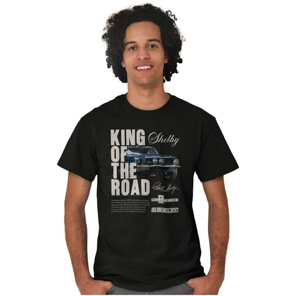 Shelby King of the Road GT 500 Men's Graphic T Shirt Tees Brisco Brands S
