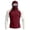 Red, variant on Men's Color Block Drop Shoulder Hooded Long Sleeve Sun Shirt, Lightweight UPF Protective Pullover Top for Outdoor Sports, Hiking and Casual Daily Use