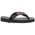 thumbnail image 2 of Kids Havaianas Boys star wars Slip On, Black/Red,  Size Toddler 10.0, 2 of 5