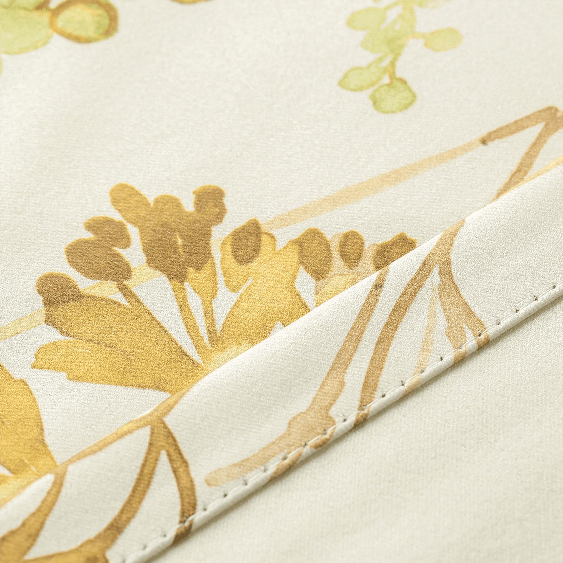 VOGOL Plant Print Home Decor Window Curtains for Bedroom, Grommet Vintage Room Darkening Drapes for Dining Room, 52x84 inch, 2 Panels, Brown