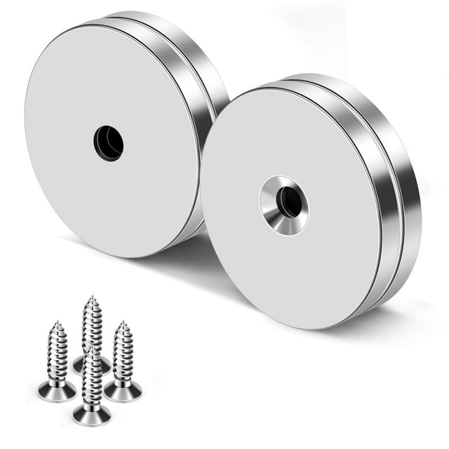 Imanes de neodimio DIYMAG, paquete de 4, 4,2 cm x 0,4 cm, fuerte tracción