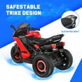 thumbnail image 5 of 12V Motorcycle for Kids, Electric Motorcycle with 3 Wheels&Music ,Ride on Toys for Boy Girl, 5 of 9