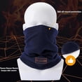 thumbnail image 3 of Polar Fleece Full-Face Hood, Face Cover, Ski Hood, Wind-Resistant Cycling Hood, Full-Coverage Mask.,Gray, 3 of 7