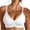 White, variant on Women's Scalloped Wireless Daily Wear Bra, Lift-and-Shape, Adjustable Straps, Breathable Comfort
