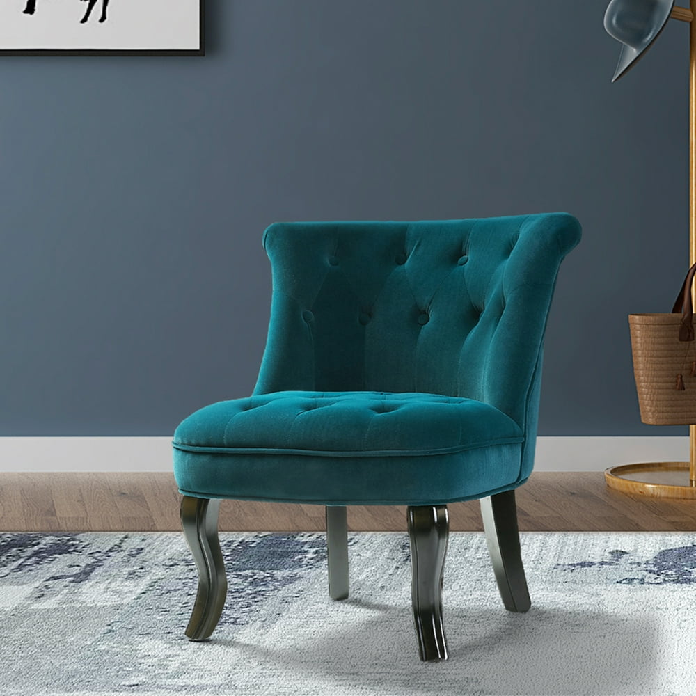 14Karat Home Jane Wingback Chair, Teal