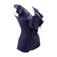 thumbnail image 2 of Traje de baño para dama Gota de Rocio Modelo 184, Traje de baño completo, Azul, 2 of 3