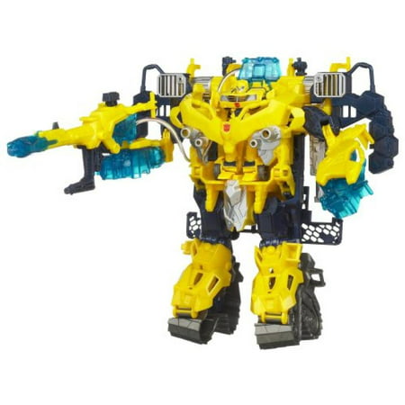 Transformers Prime Cyberverse Command Your World Bumblebee Battle Suit with Bumblebee (World Best Cartoon Characters)
