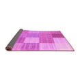 thumbnail image 2 of Ahgly Company Indoor Rectangle Checkered Pink Modern Area Rugs, 8' x 12', 2 of 4