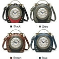 thumbnail image 7 of Baguery PVC Clock Shaped Crossbody Bag - Waterproof Adjustable Shoulder Purse for Women, 7 of 7