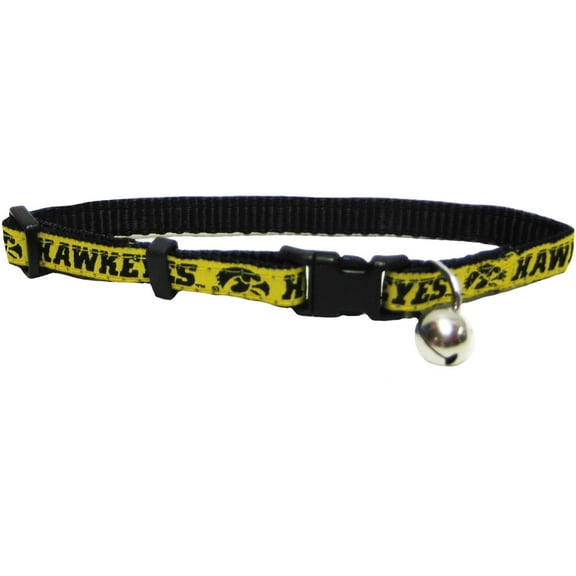 Pets First College Iowa Hawkeyes Cat Collar