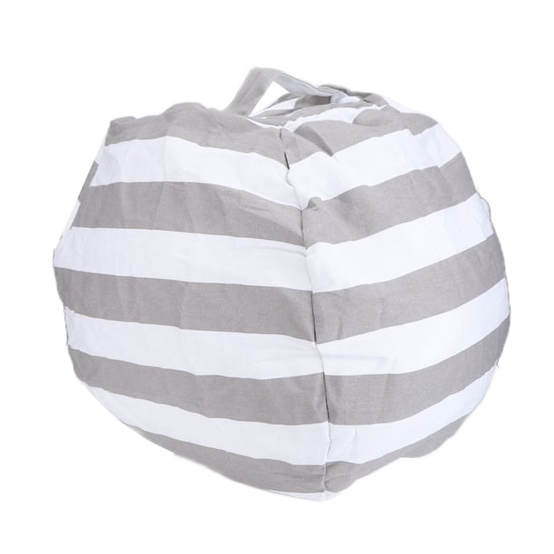 Bolsa de Almacenamiento de Animales de Peluche Puf de Gran Capacidad con Asa para Sala de Estar para Viajes para Dormitorio Beanbag Bolsa de almacenamiento de juguetes de pel ANGGREK Cocina, Decoración y Otros