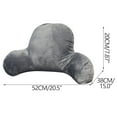 thumbnail image 3 of RXIRUCGD Plush Big Backrest Reading Lumbart Chair Cushion With Arms, 3 of 5