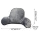 thumbnail image 3 of Fiudx Ofertas Flash Del Día Cojín De Silla Lumbart De Lectura Con Respaldo Grande De Felpa Con Brazos, 3 of 5