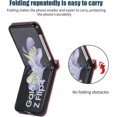 thumbnail image 4 of for Samsung Galaxy Z Flip 4 Crossbody Wallet Case for Women, Bling Glitter PU Leather Phone Case with Card Holder Cover for Samsung Galaxy Z Flip 4 SZ Rose Gold, 4 of 18