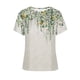 thumbnail image 5 of Puntoco 2024, tops a la moda de verano para mujer, moda de verano para mujer, top Sexy con estampado de pliegues regulares para mujer, top de manga corta con cuello redondo y botones, 5 of 5