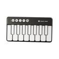 thumbnail image 3 of Piano de bolsillo ligero y resistente para niños, teclado electrónico para cumpleaños, nuevo Negro, 3 of 9