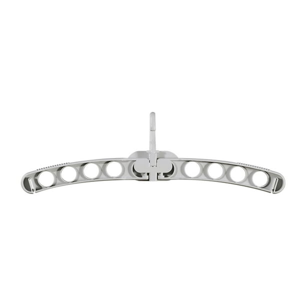 Perchero plegable poroso multifuncional, tendedero de viaje sin dejar rastro, percha portátil para ropa, ideal para hoteles, hogares y dormitorios. Organizador que ahorra espacio para prendas de