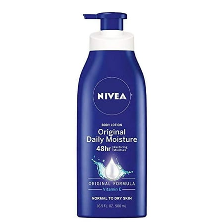 Nivea Daily Lotion Original Moisture 16.9 Oz.,Pack of 2