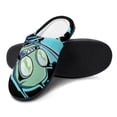 thumbnail image 4 of Invader Zim Fuzzy Cotton Slippers For Mens Winter Cotton Lightweight Anti-slip Rubber Sole Slippers House Open Back Slippers Closed Toe Slippers, 4 of 9