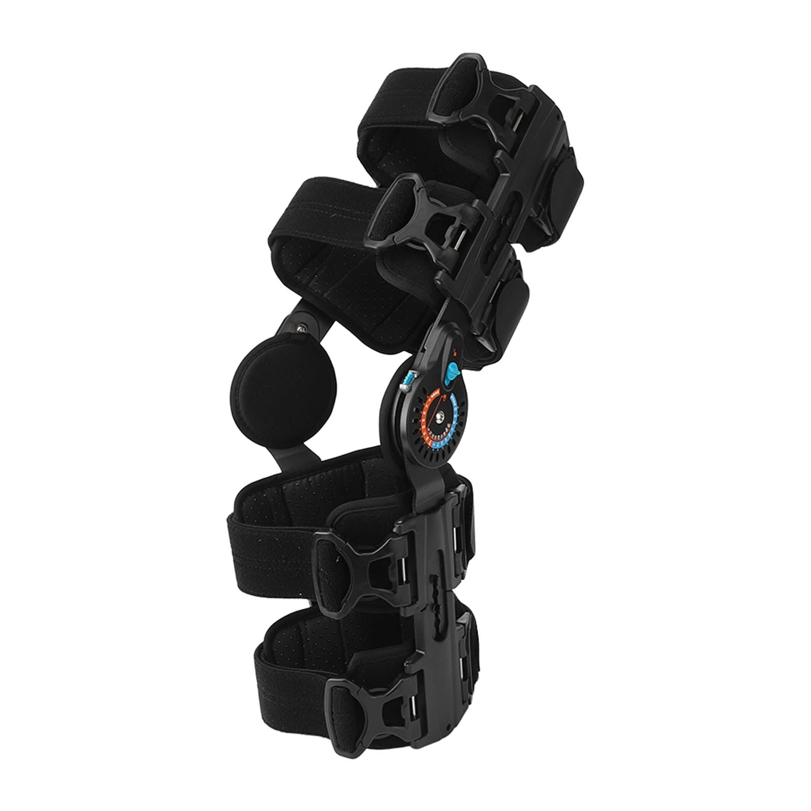 Adjustable Hinged Knee Brace, Profession Pravtical Hinged Knee Brace Adjustable Adult Leg Support Knee Support Orthosis For Post Op Knee Injury Recovery