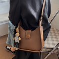 thumbnail image 3 of POINTERTECK Femmes Sac à Bandoulière Contraste Couleur Grande Capacité Simili Cuir Sac Bandoulière Unique pour Banquet de Mariage de Rassemblement de Fête, 3 of 10