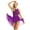 Purple, variant on Linjinx Women Lyrical Modern Dance Costume Ice Skating Ballet Leotard Dress Sleeveless Dancewear Green XL