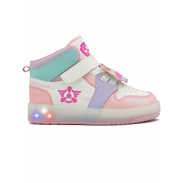 Tenis Bota Tropicana Para Niña Con Luces Paw Patro Skye blanco 17