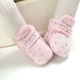 thumbnail image 6 of Actoyo Infant Boots Winter Baby Girl Boy Shoes Soft Sole Anti-Slip Toddler Snow Warm Prewalker Newborn Boots Pink 6-12 Months, 6 of 13