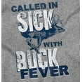thumbnail image 2 of Hunter Called in Sick Buck Fever Men's Graphic T Shirt Tees Brisco Brands S, 2 of 4